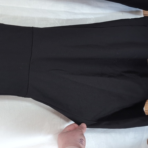 Park Avenue Black Suspender Bell Bottom Pants SIze Small - Picture 3 of 5